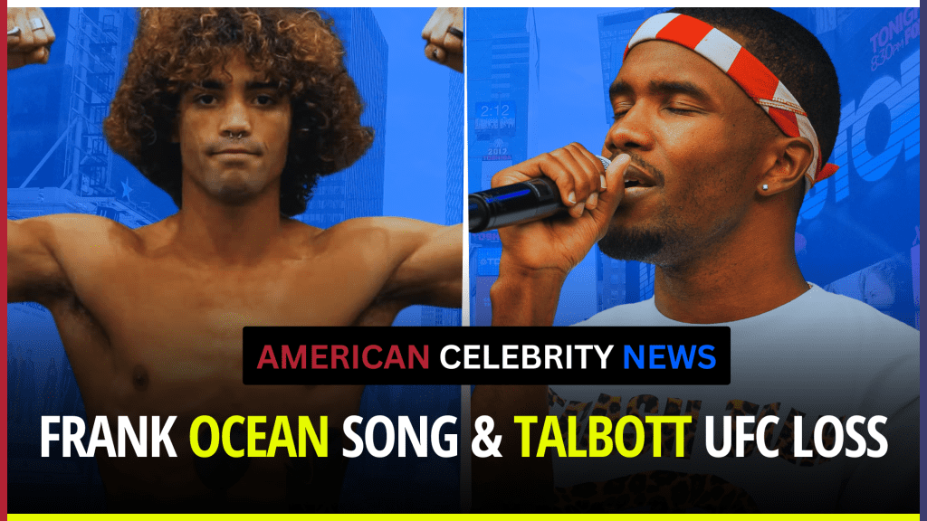 Frank Ocean Song & Talbott UFC Loss: March 15 News